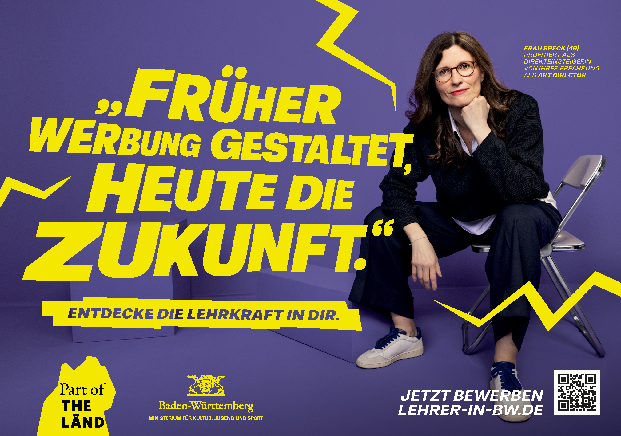»Früher Werbung gestaltet, heute die Zukunft.« – Neue Herausforderung gesucht!