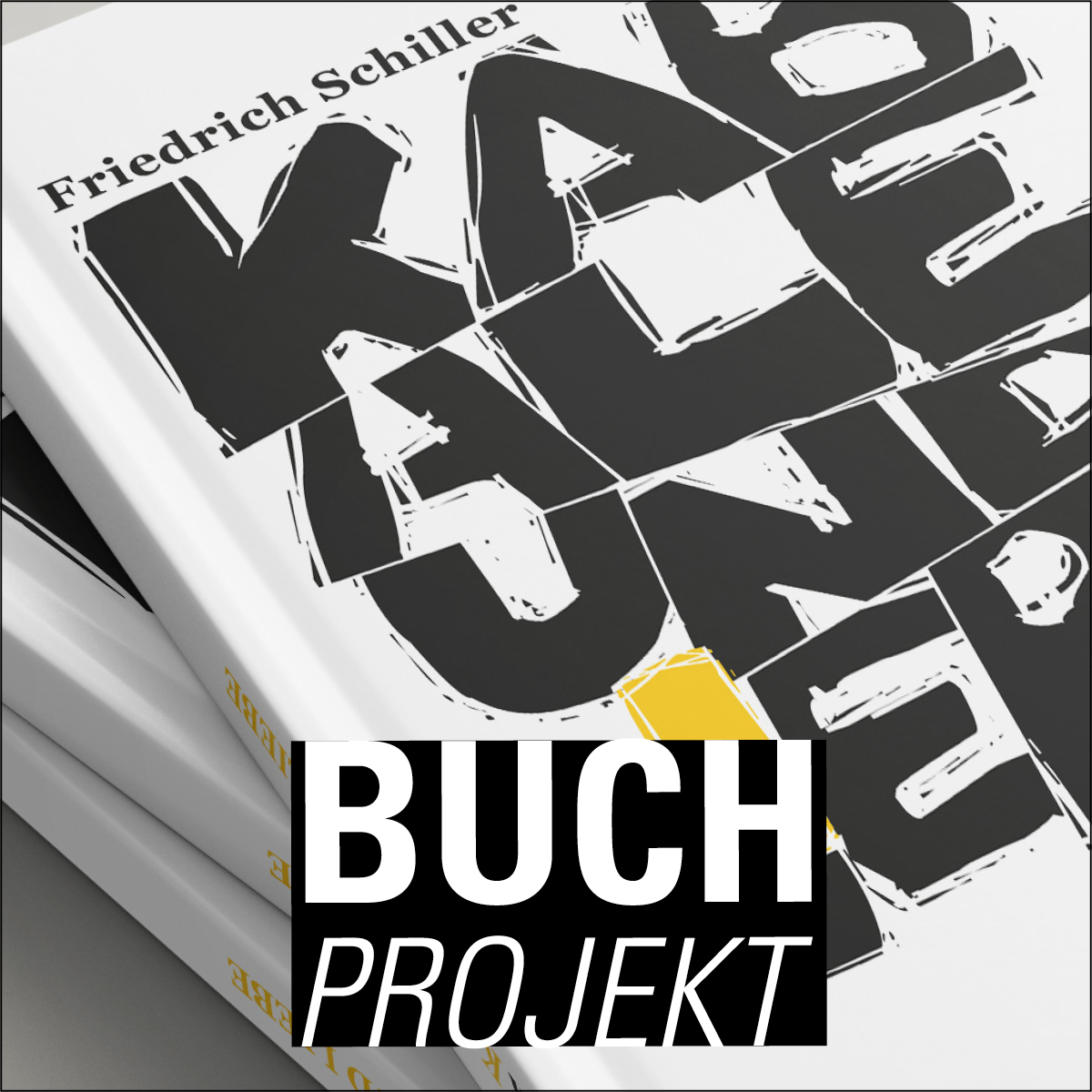 Kreative Buchgestaltung von »Kabale und Liebe« am Berufskolleg Grafik-Design
